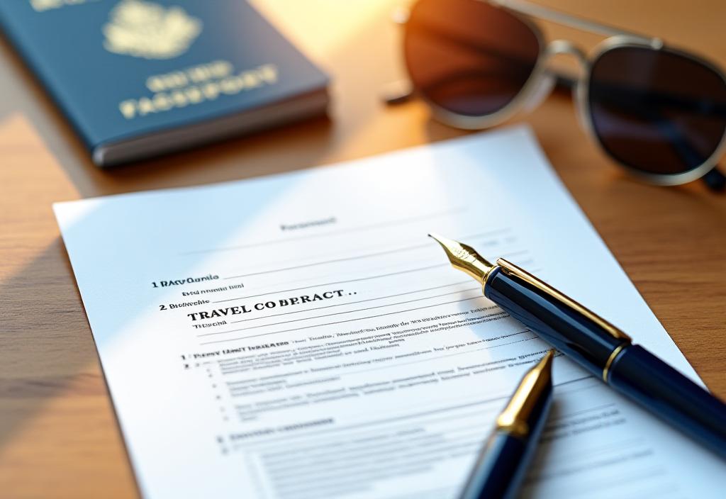 Documentazione legale e viaggio professionale